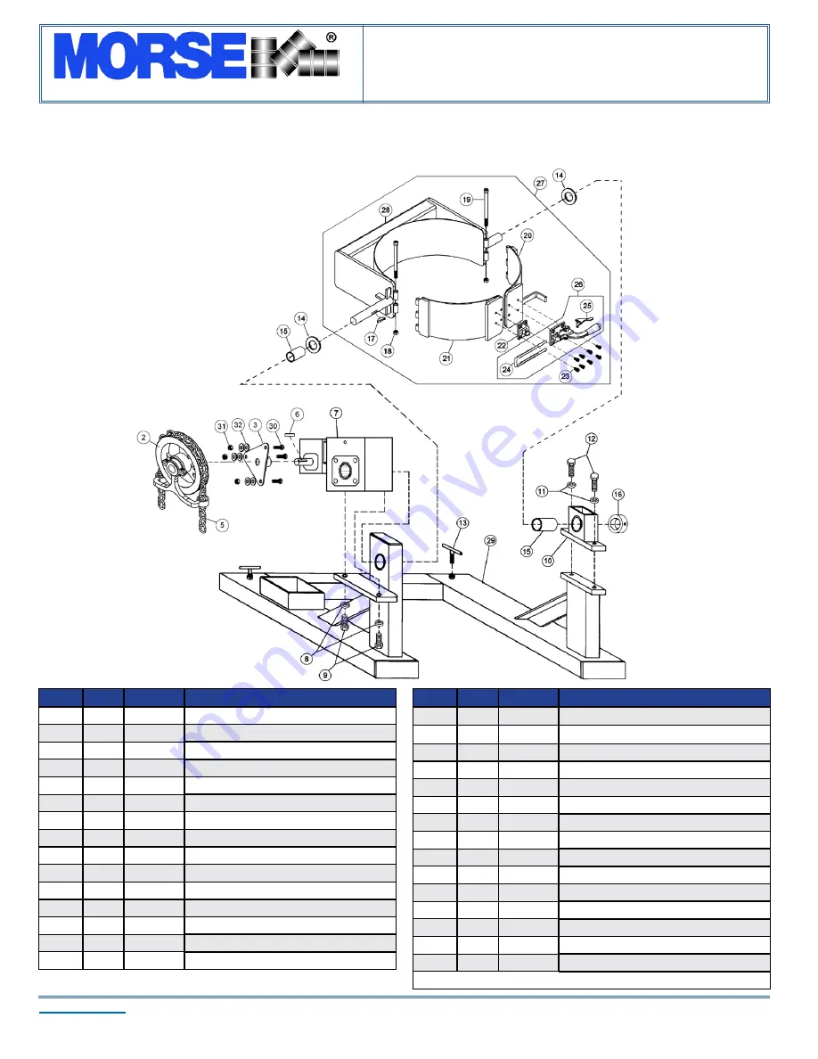 morse 285XMGR Operator'S Manual Download Page 6