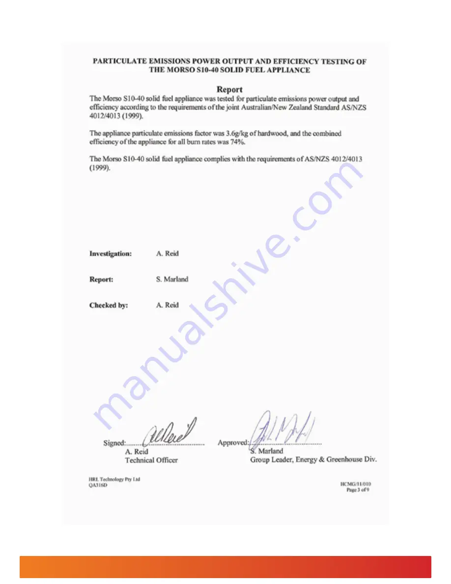 Morso S10-70 Instructions For Installation And Use Manual Download Page 18