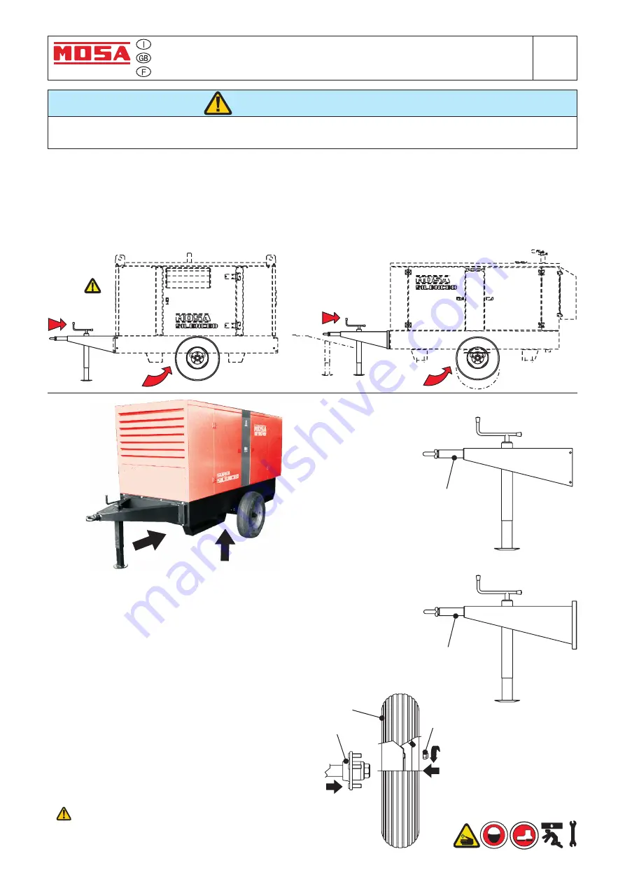 Mosa DSP 2x400 PS-PL Use And Maintenance Manual Download Page 19