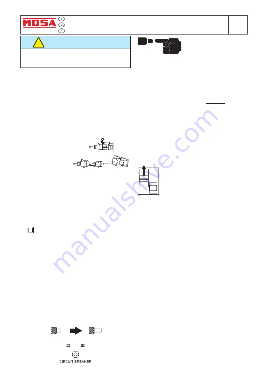 Mosa DSP 2x400 PS-PL Use And Maintenance Manual Download Page 29