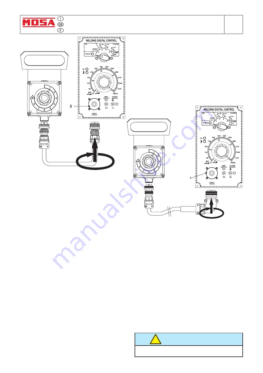 Mosa DSP 2x400 PS-PL Use And Maintenance Manual Download Page 30