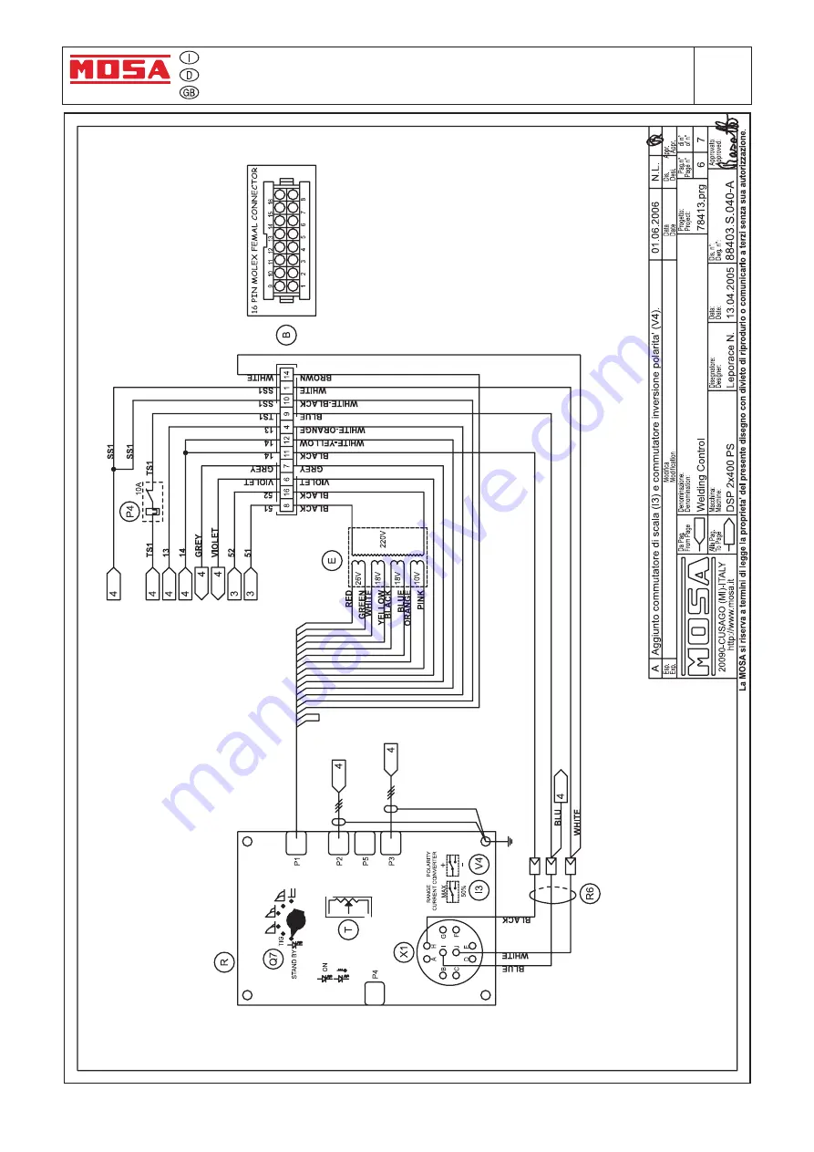 Mosa DSP 2x400 PS-PL Скачать руководство пользователя страница 45