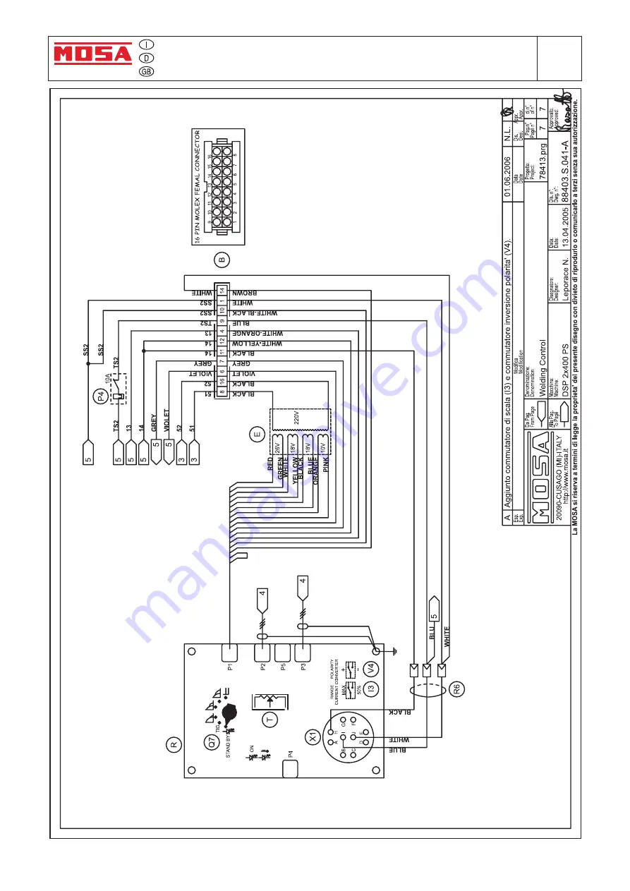 Mosa DSP 2x400 PS-PL Скачать руководство пользователя страница 46