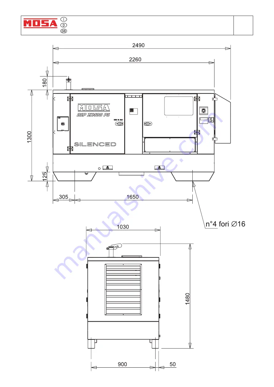 Mosa DSP 2x400 PSX Скачать руководство пользователя страница 37