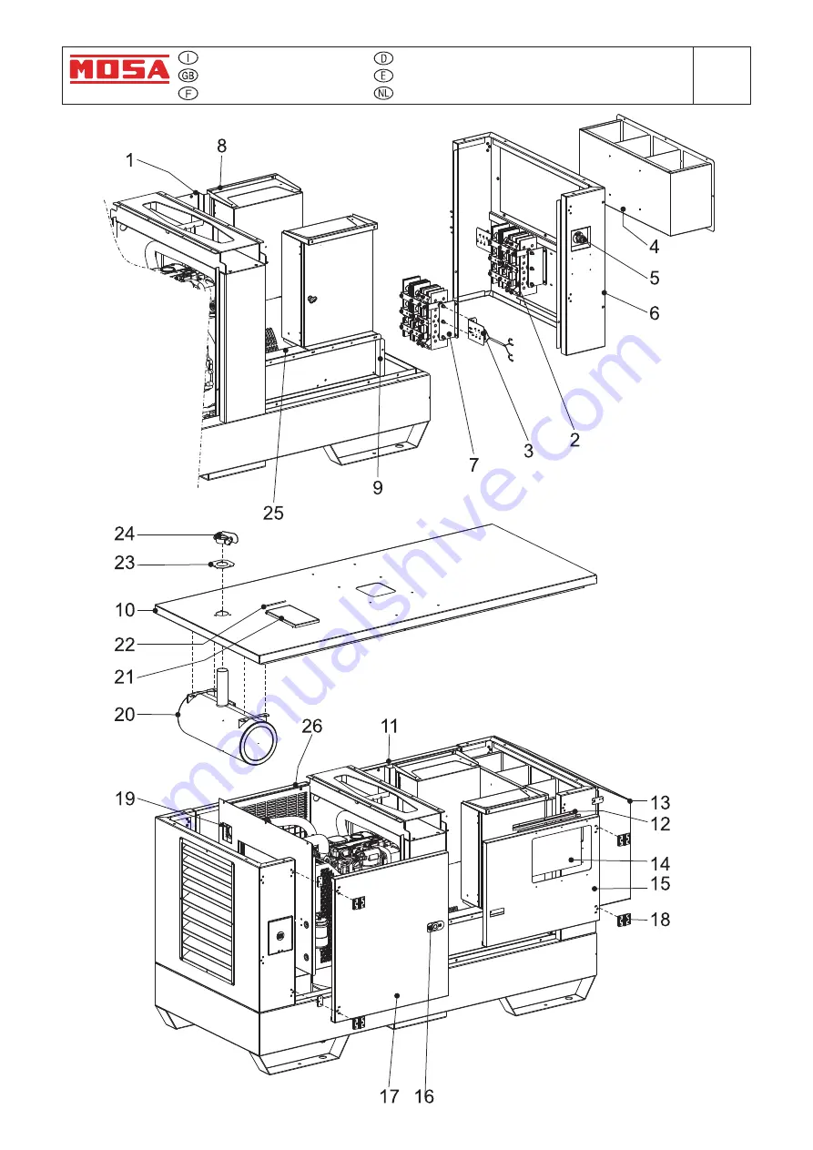 Mosa DSP 2x400 PSX Скачать руководство пользователя страница 52