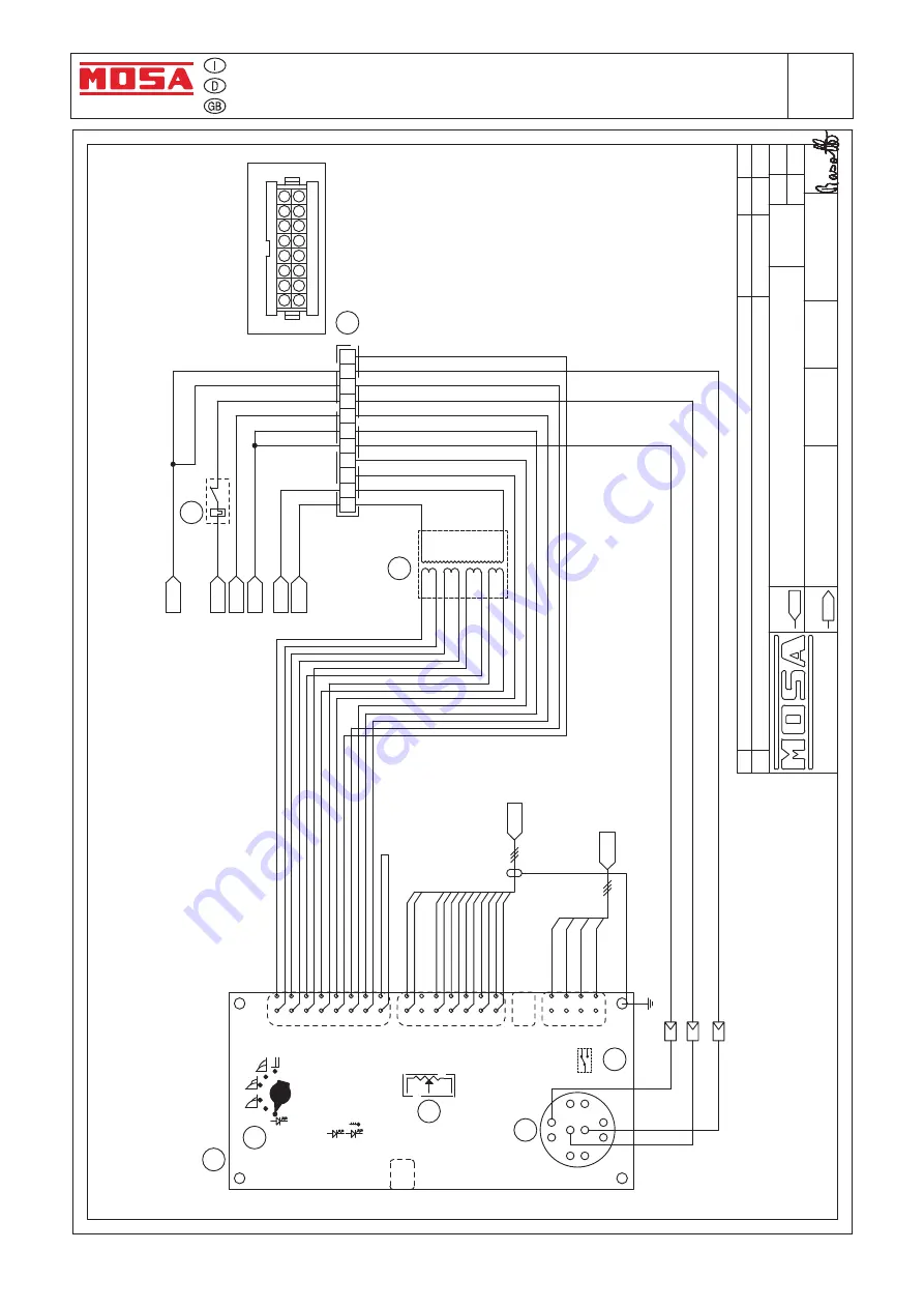 Mosa DSP 400 YSX Use And Maintenance Manual Download Page 48