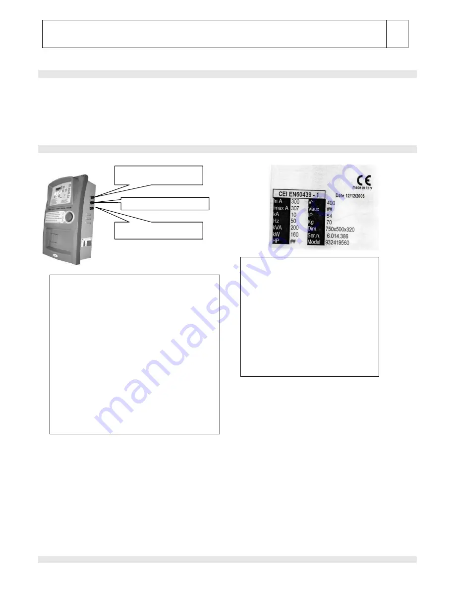 Mosa EAS 15-806 Use And Maintenance Manual Download Page 10