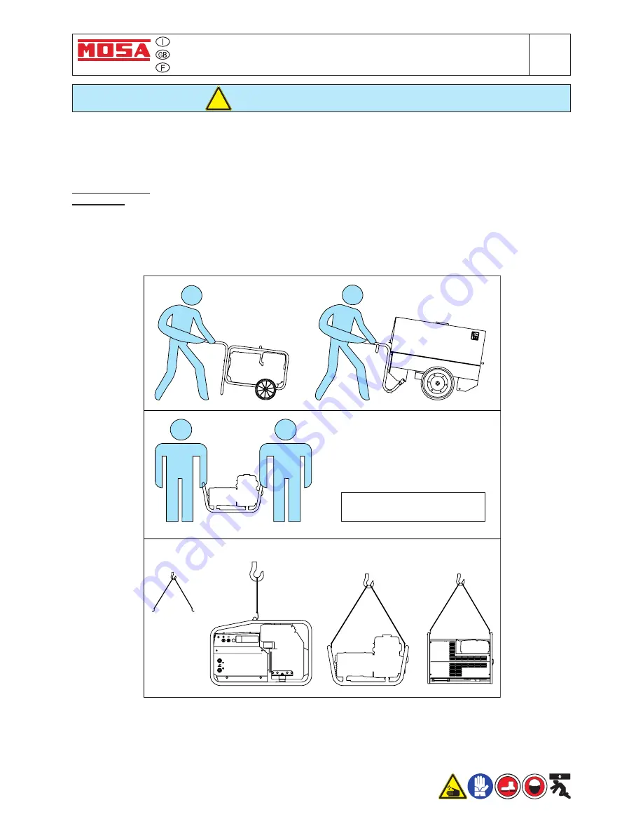 Mosa GE 10000 LD/GS Manual Download Page 16