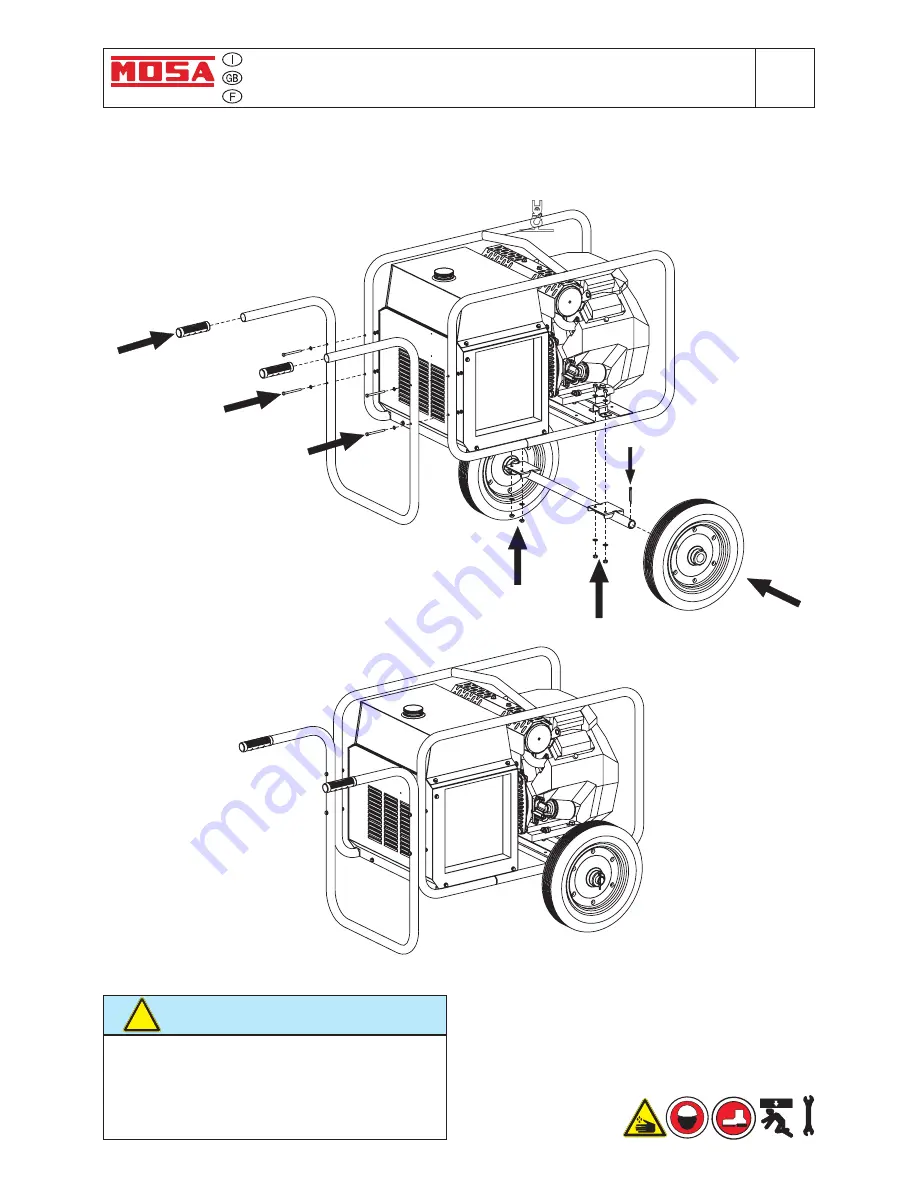 Mosa GE 10000 LD/GS Manual Download Page 17