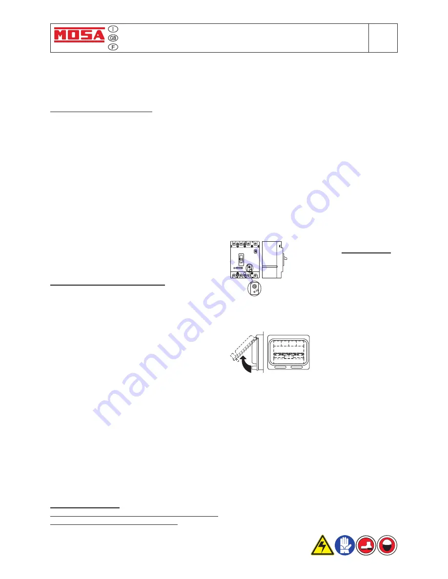 Mosa GE 10000 LD/GS Manual Download Page 23