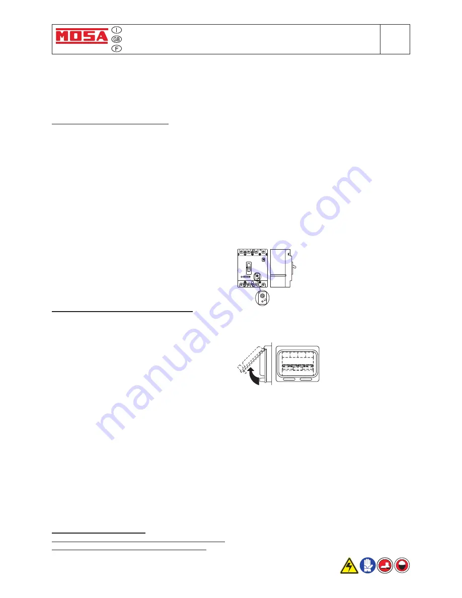 Mosa GE 10000 LD/GS Manual Download Page 79