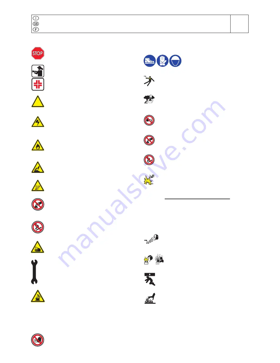 Mosa GE 20 YSX Use And Maintenance Manual Download Page 11