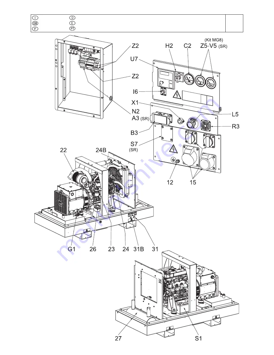 Mosa GE 20 YSX Use And Maintenance Manual Download Page 27