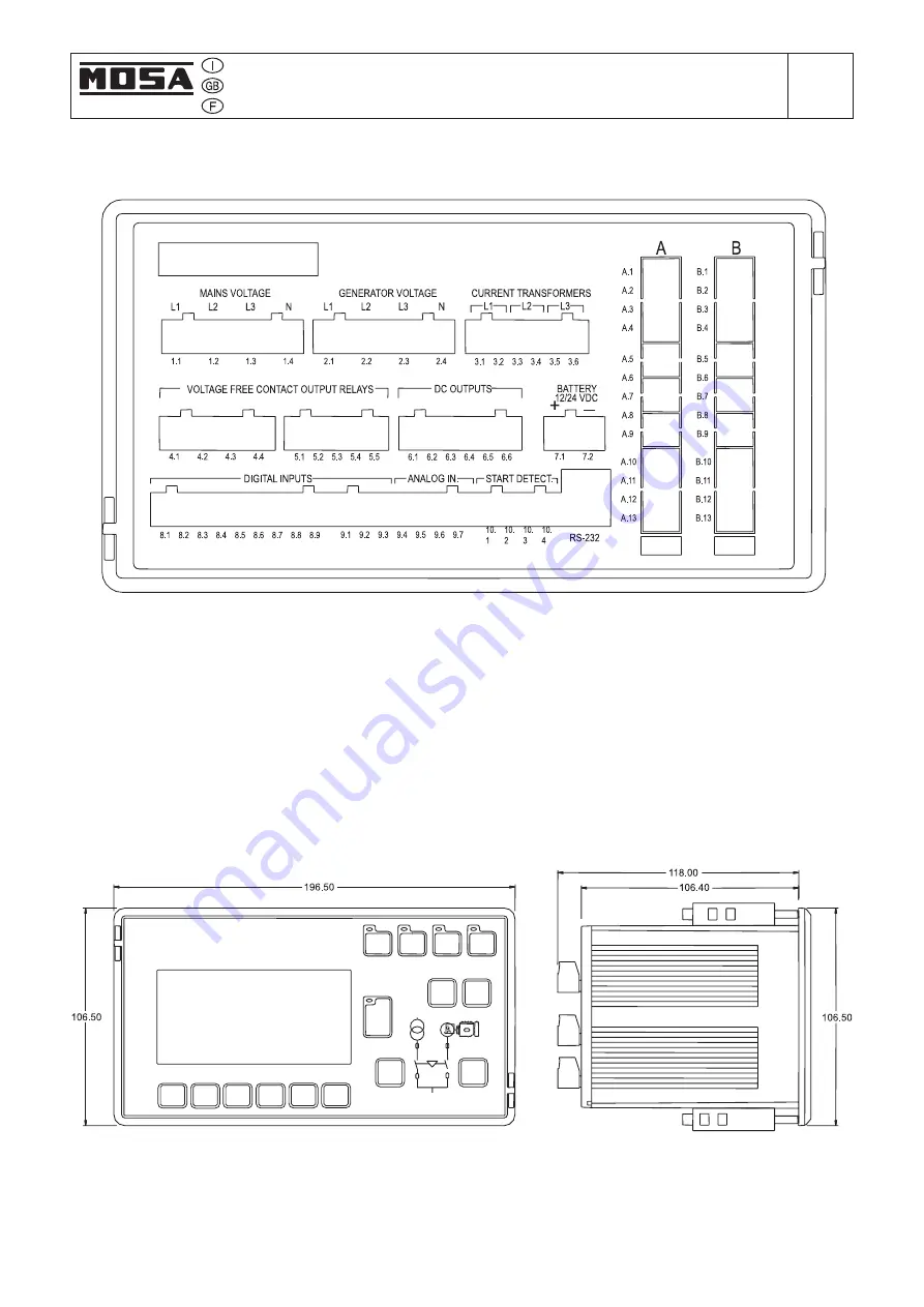 Mosa GE 225 VPS Instruction Manual Download Page 24