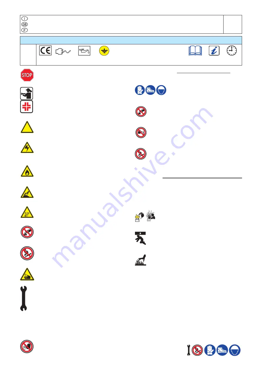 Mosa GE 4500 HBS Use And Maintenance Manual Download Page 11