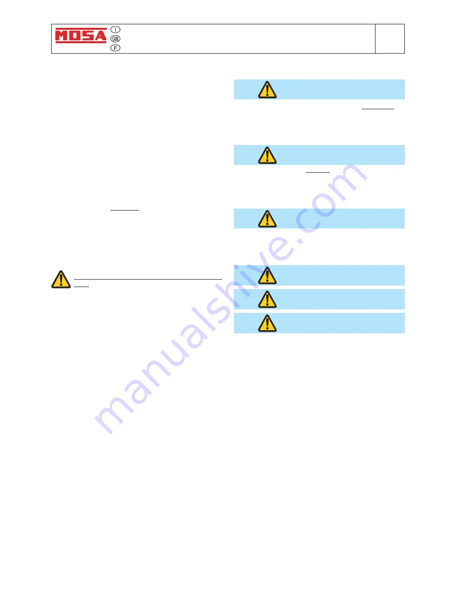 Mosa GE 6000 DES/GS-L Скачать руководство пользователя страница 8