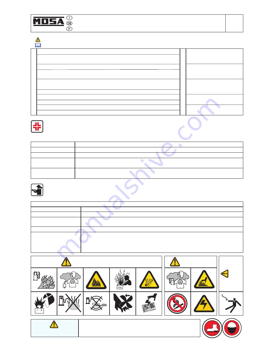 Mosa GE 6000 DES/GS-L Скачать руководство пользователя страница 10