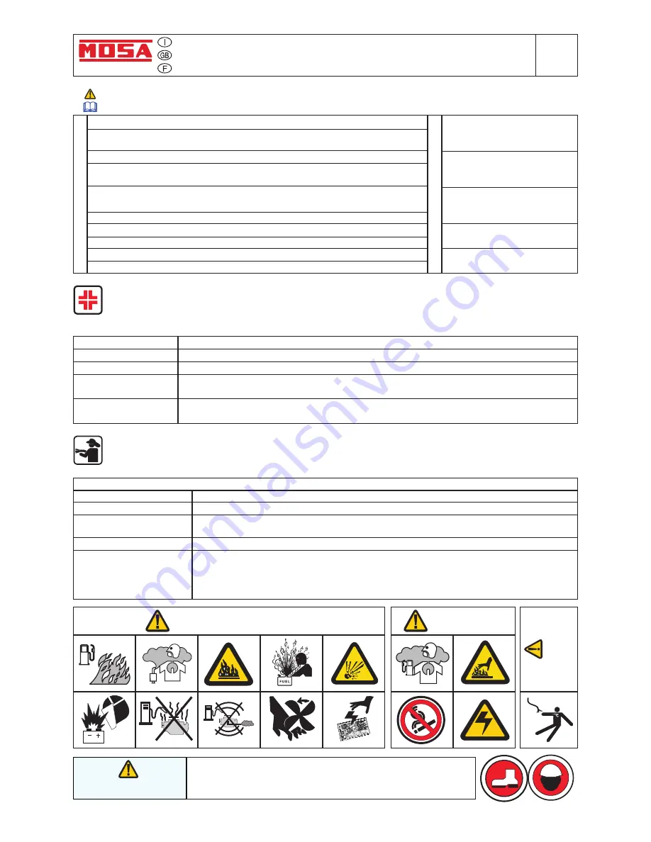 Mosa GE 6000 DES/GS-L Скачать руководство пользователя страница 38