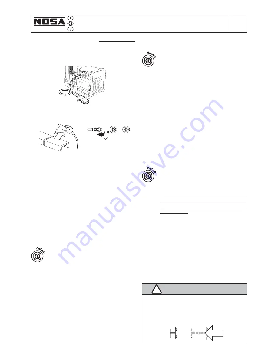 Mosa GE 6000 DES/GS-L Скачать руководство пользователя страница 131