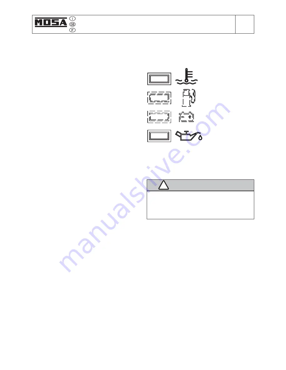 Mosa GE 6000 SX/GS User Manual Download Page 22