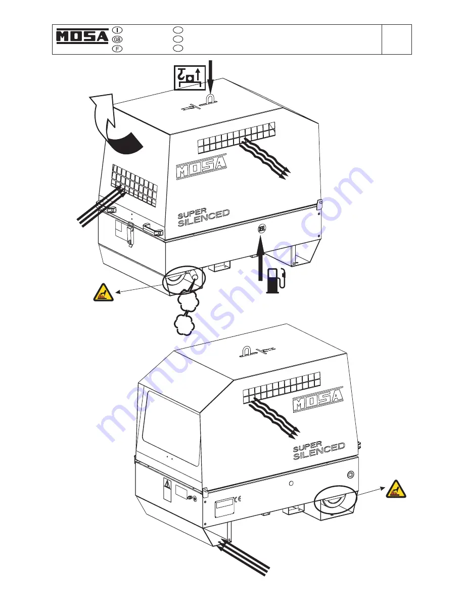 Mosa GE 6000 SX/GS Скачать руководство пользователя страница 42