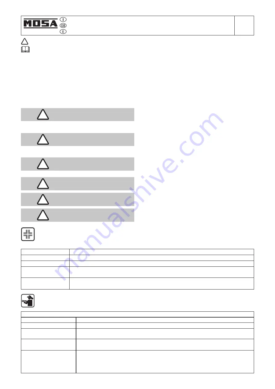 Mosa Magic Weld Manual Download Page 128