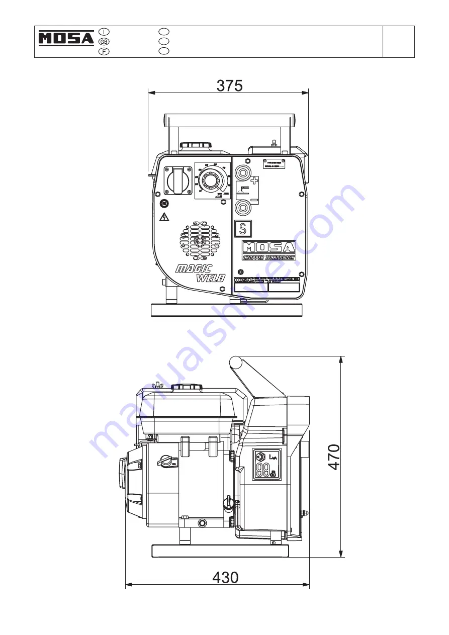 Mosa Magic Weld Manual Download Page 152