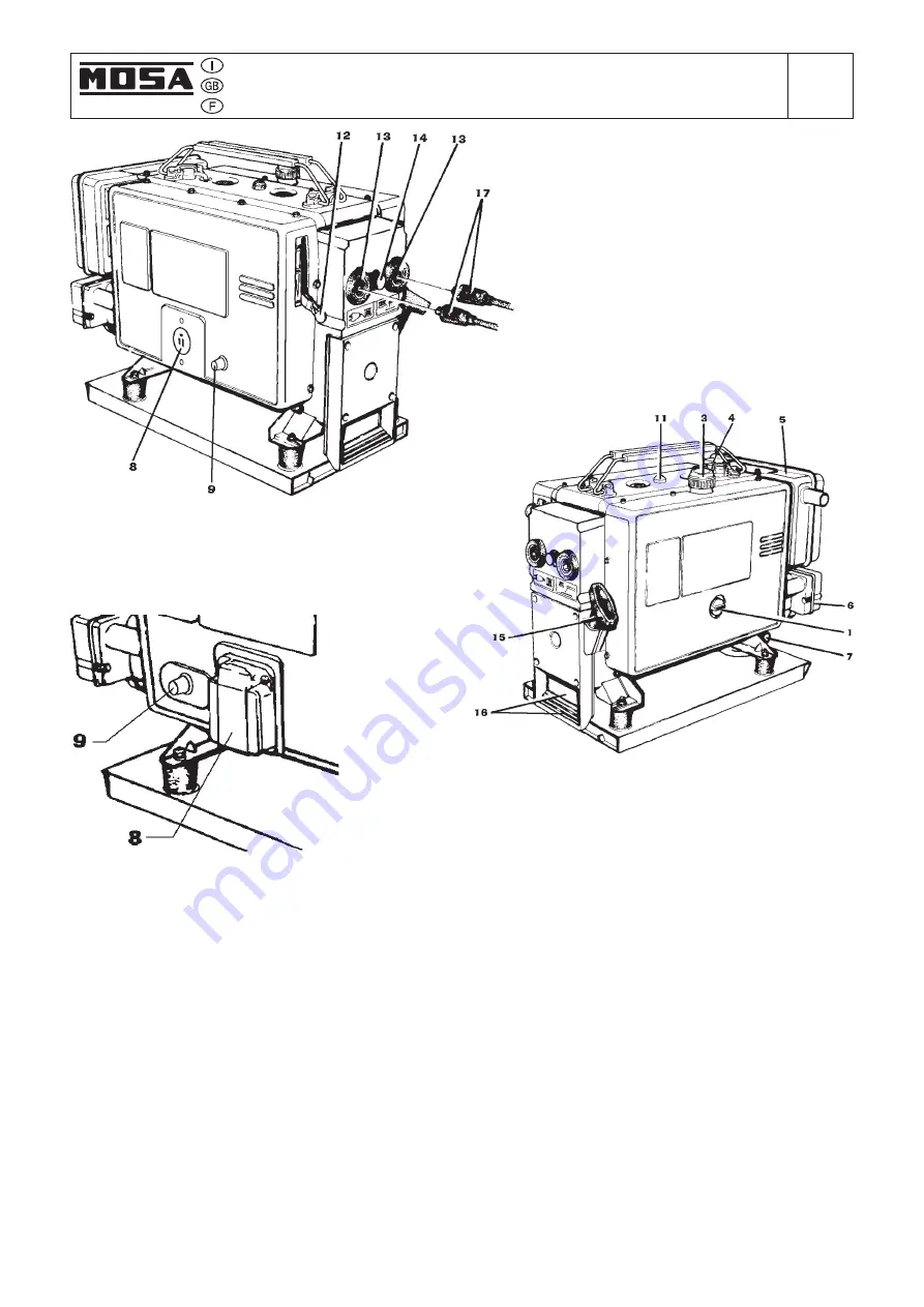 Mosa MS 200 S Скачать руководство пользователя страница 9