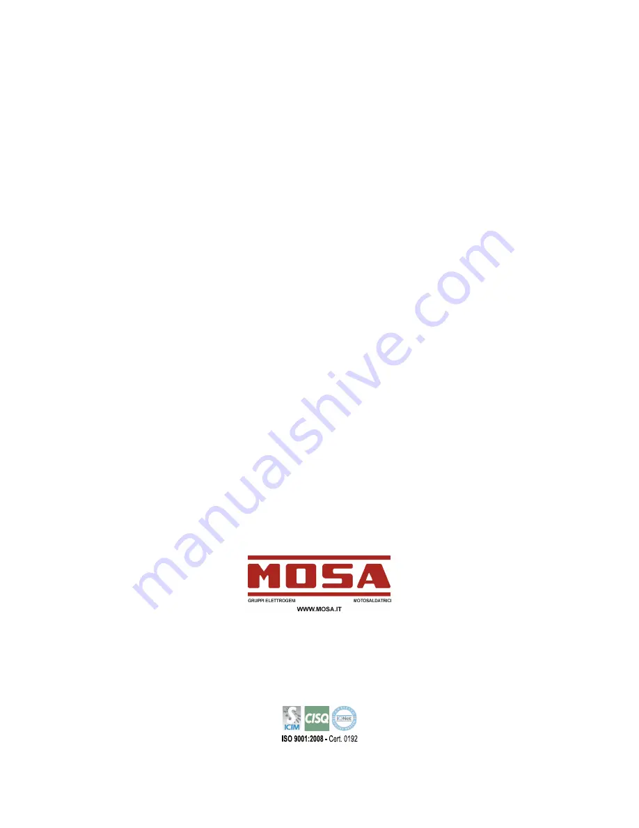 Mosa NEW MAGIC WELD Manual Download Page 44