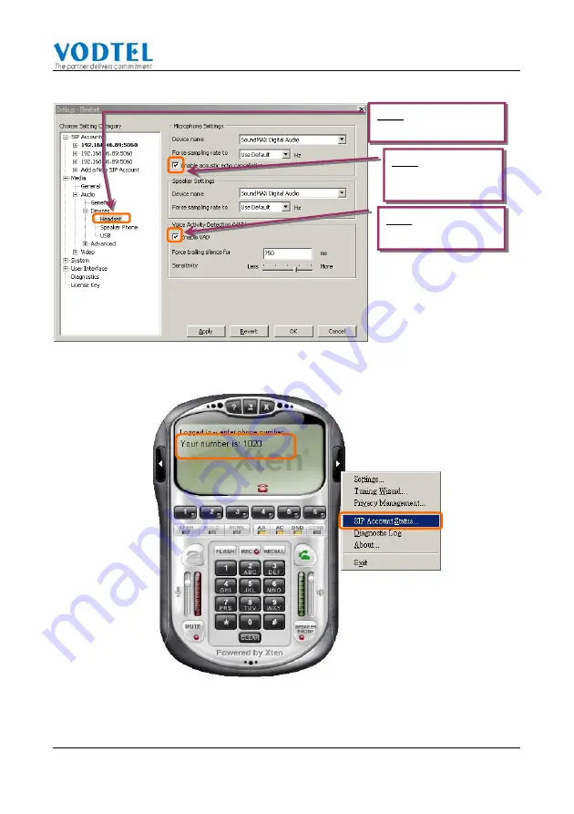 Mosa SIP 4600B User Manual Download Page 42