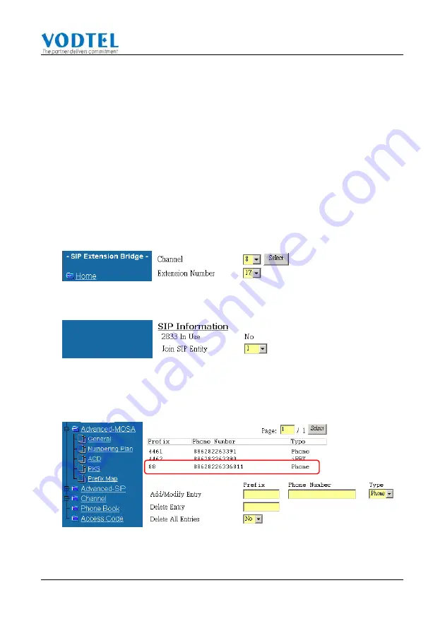 Mosa SIP 4600B Скачать руководство пользователя страница 54