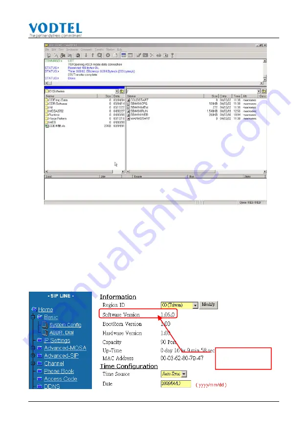 Mosa SIP 4600B User Manual Download Page 124