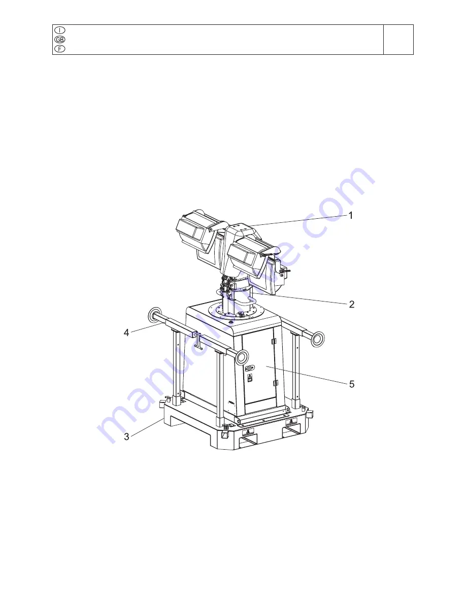 Mosa TF CUBE I9 Use And Maintenance Manual Download Page 3