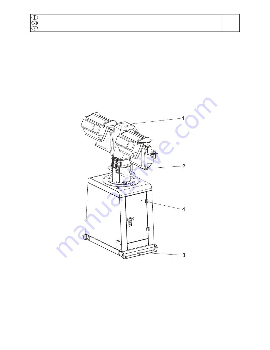 Mosa TF CUBE I9 Use And Maintenance Manual Download Page 4