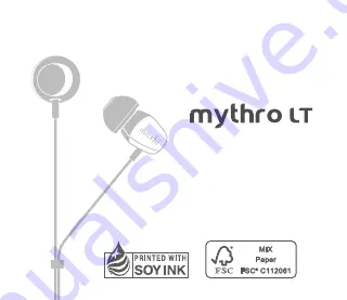 Moshi Mythro LT Скачать руководство пользователя страница 1