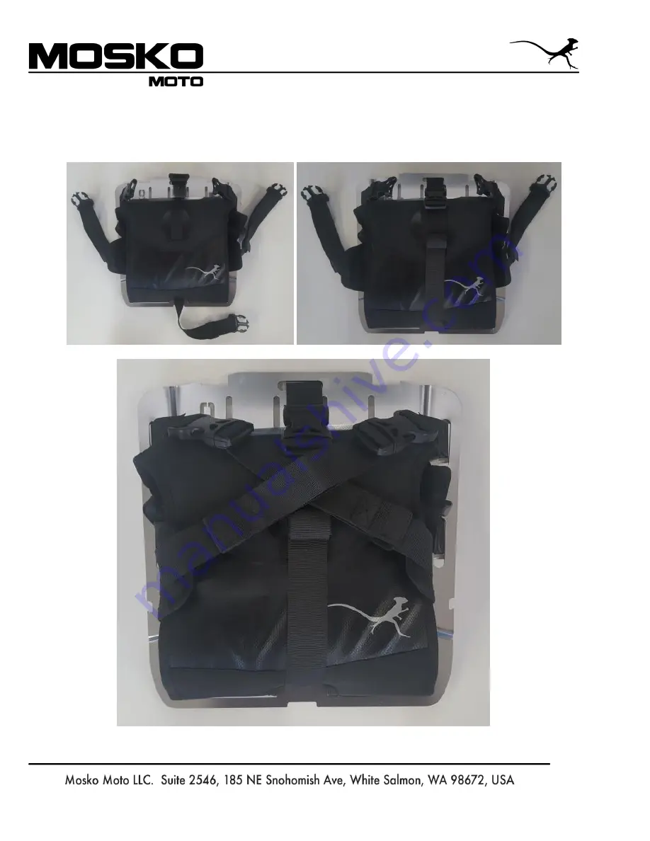 MOSKO MOTO Scout 25L Pannier Kit V2.0 Скачать руководство пользователя страница 13