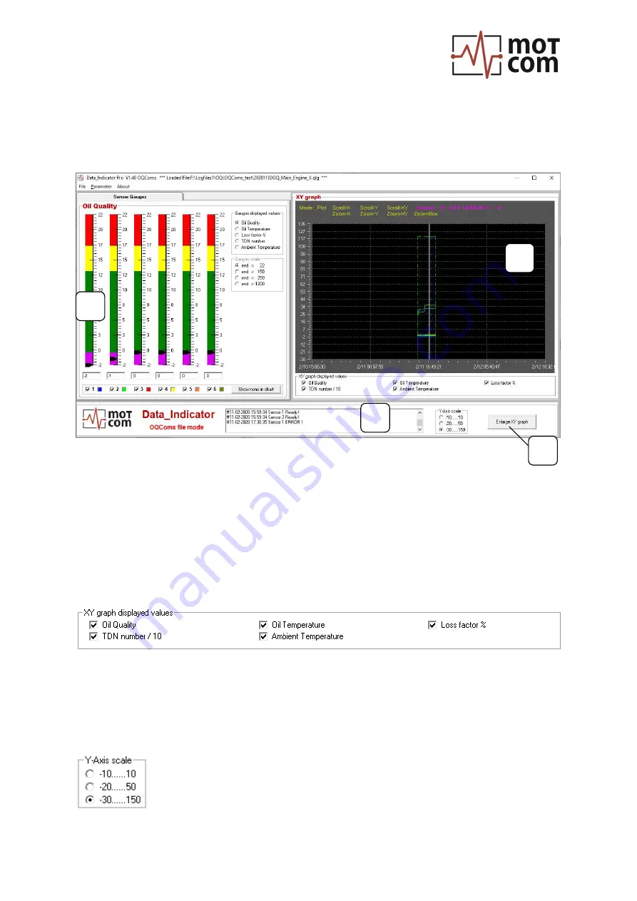 Motcom Data Indicator Pro User Manual Download Page 20