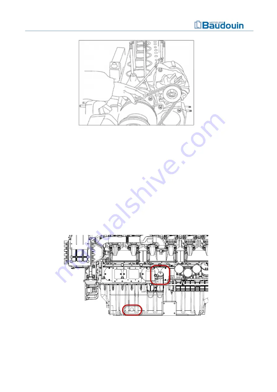 Moteurs Baudouin 12M26 Series Operation & Maintenance Manual Download Page 46