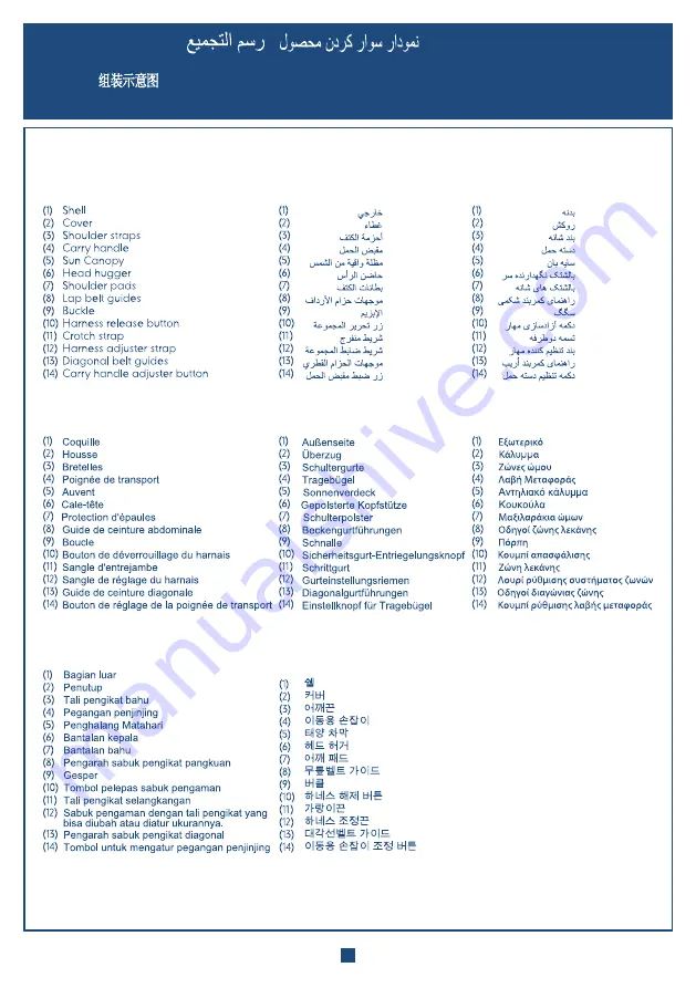 mothercare roam User Manual Download Page 12