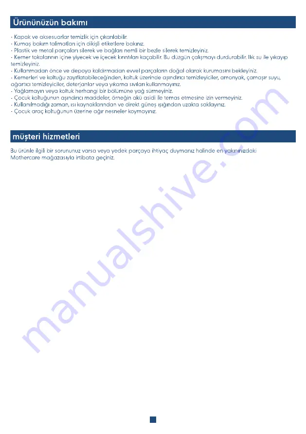 mothercare roam User Manual Download Page 60