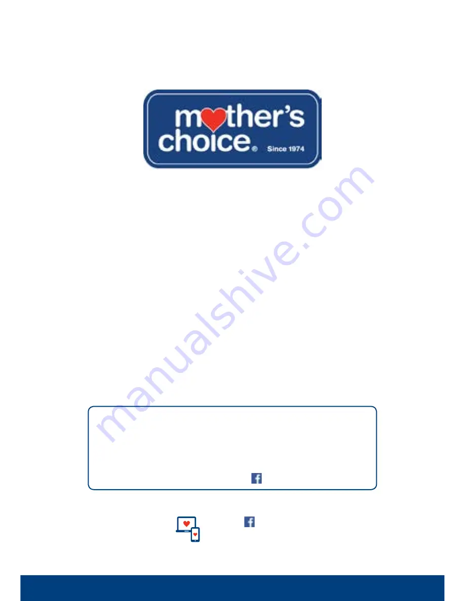 Mother's Choice flair II Instruction Manual Download Page 7