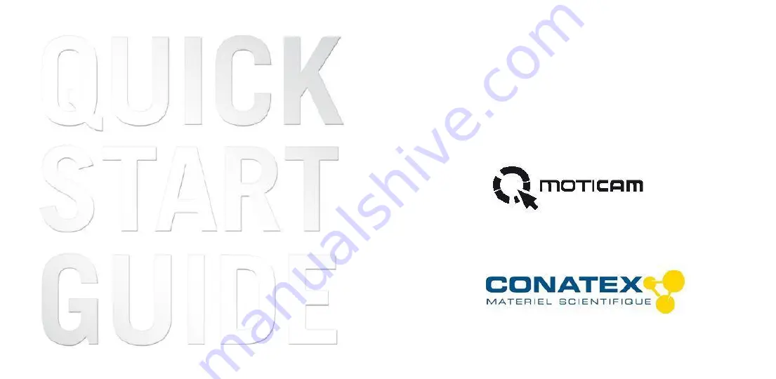 Motic moticam Quick Start Manual Download Page 1