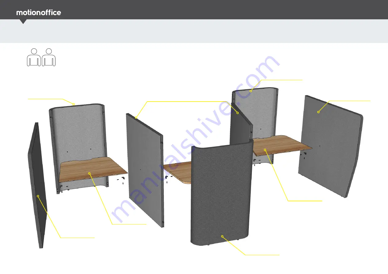 MotionOffice Arc 3 Assembly Instructions Manual Download Page 73