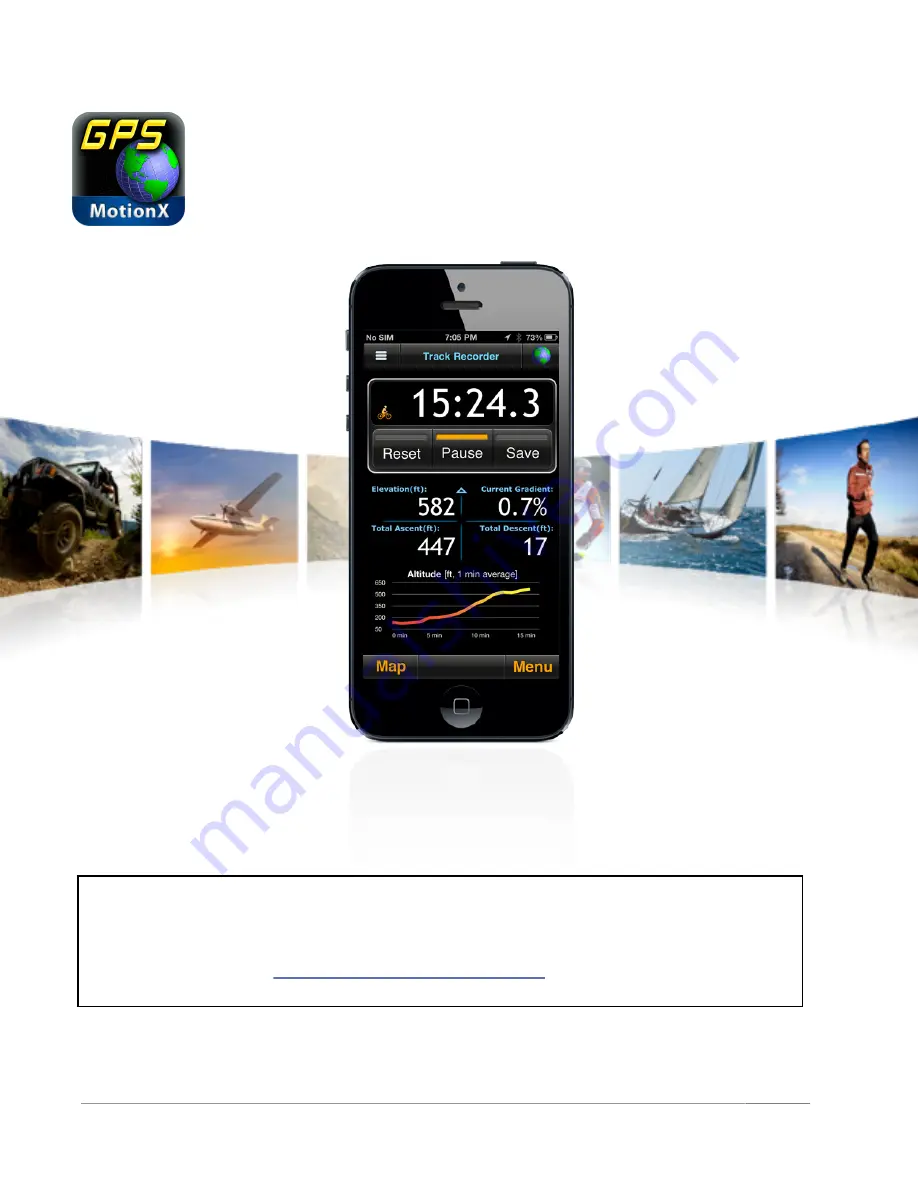 MotionX MotionX-GPS Скачать руководство пользователя страница 1