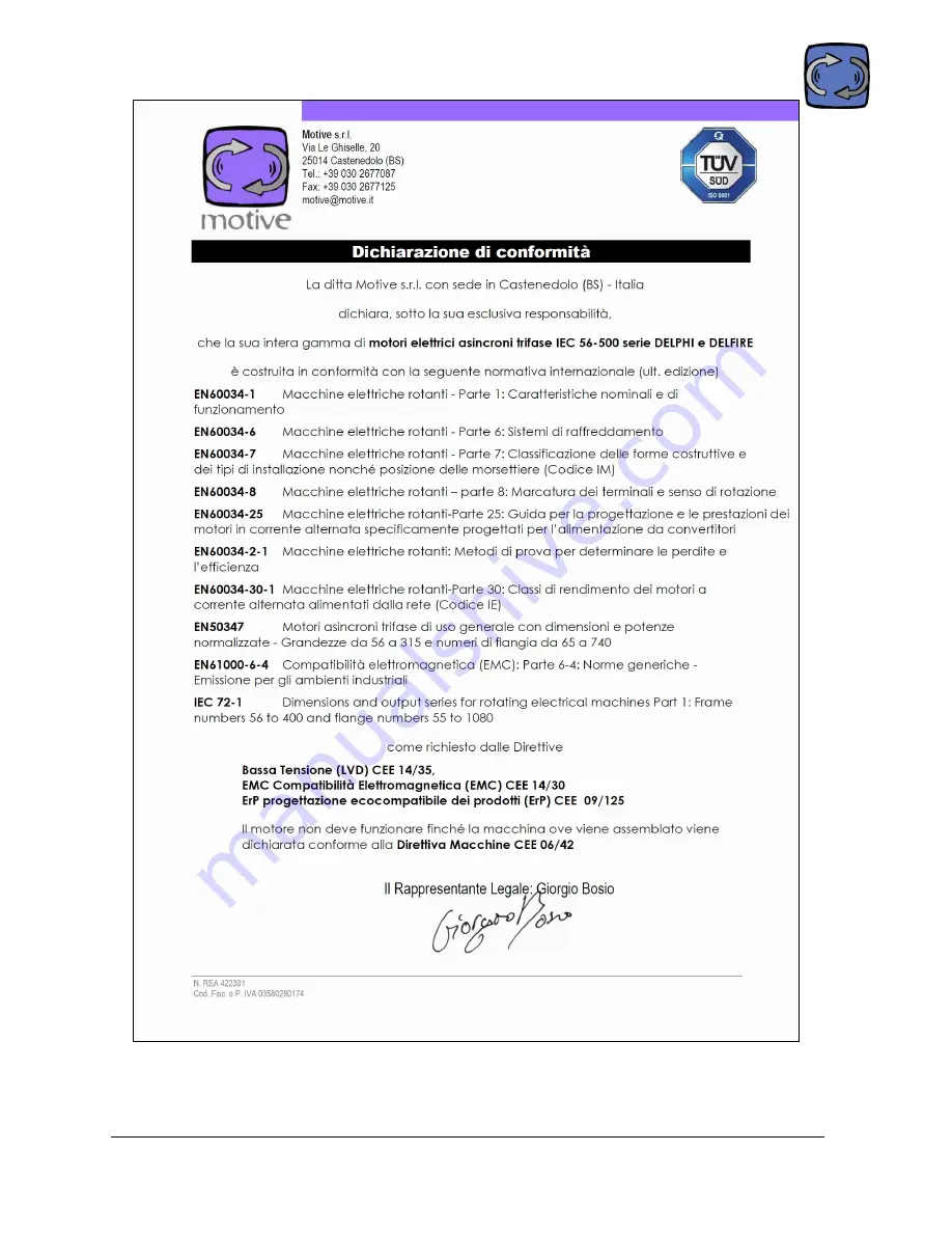 Motive DELPHI series Technical Manual Download Page 65