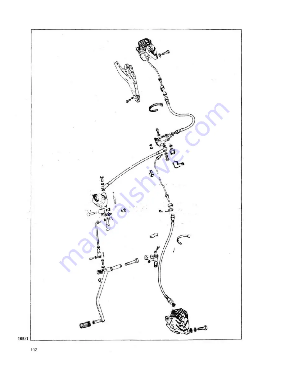 MOTO GUZZI 1000 SP II Workshop Manual Download Page 111