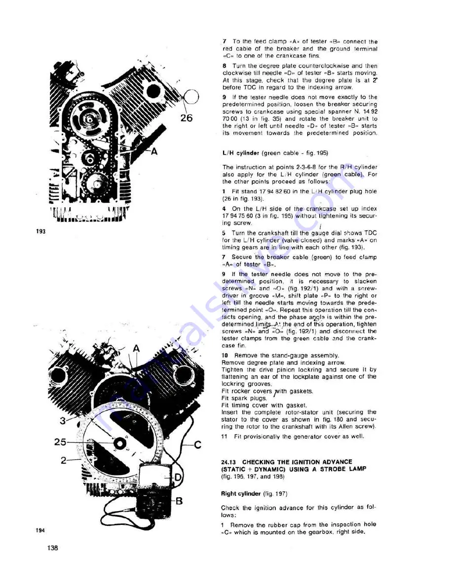 MOTO GUZZI 1000 SP II Workshop Manual Download Page 137