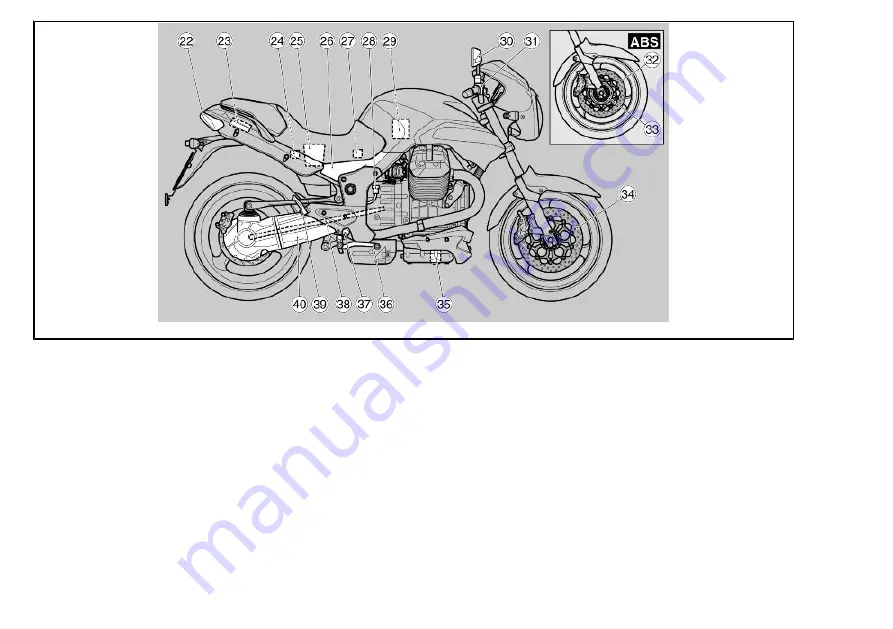 MOTO GUZZI 1200 SPORT Скачать руководство пользователя страница 21