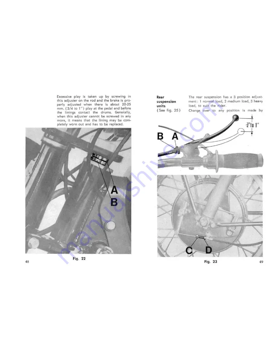 MOTO GUZZI 700 cc Twin V-7 Riders Manual Download Page 26