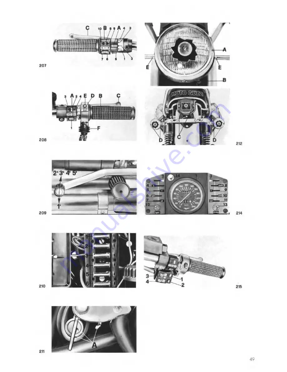 MOTO GUZZI 850-T3 Workshop Manual Download Page 23